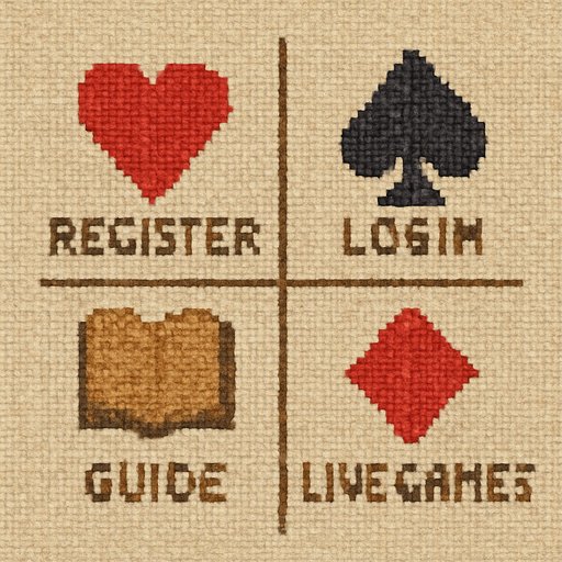678BT Step-by-step register instructions screen